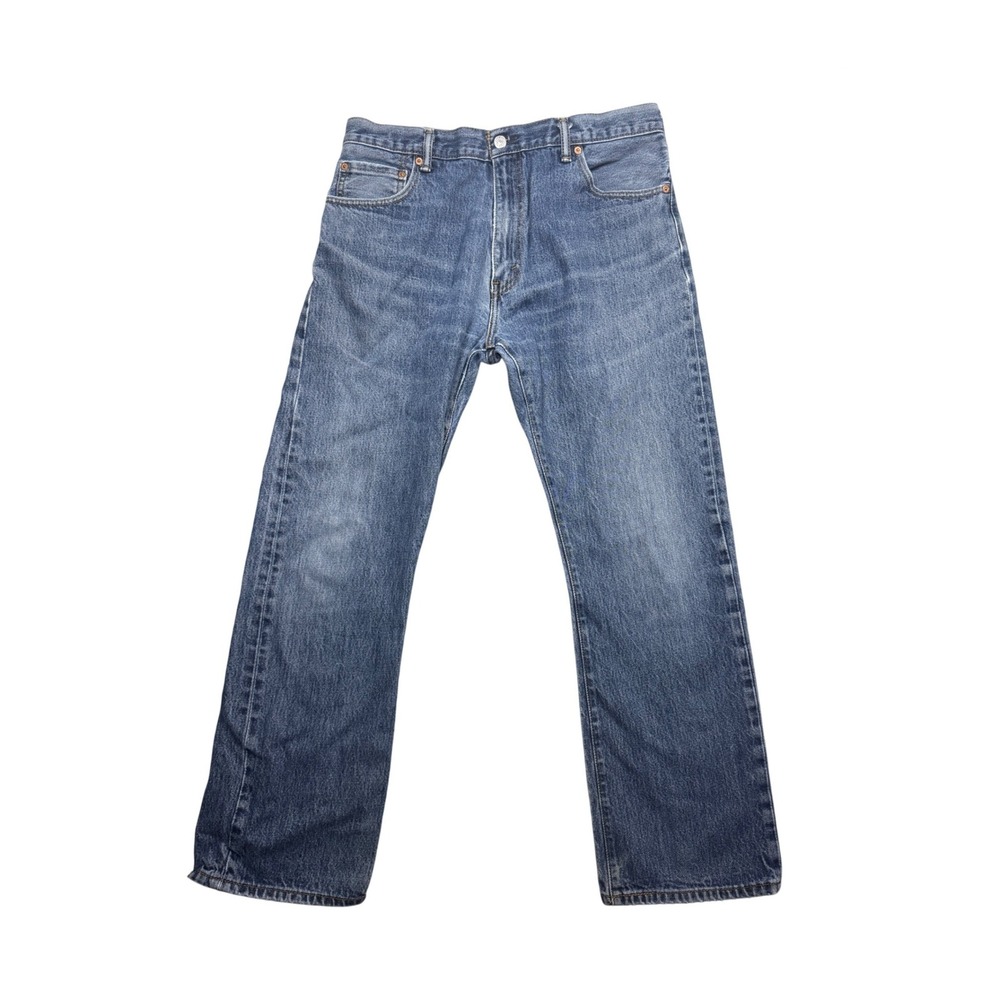 Levis 517 Bootcut Jeans Mens 35x32 Medium Wash Blue Denim 51363A20